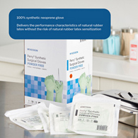 McKesson Perry Performance Plus McKesson 20-2055N Perry Performance Plus Polyisoprene Surgical Glove, Size (CS/200)