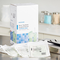 McKesson Perry Performance Plus McKesson 20-2060N Perry Performance Plus Polyisoprene Surgical Glove, Size 6 (BX/50)