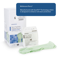 McKesson Perry Performance Plus McKesson 20-2060N Perry Performance Plus Polyisoprene Surgical Glove, Size 6 (CS/200)