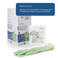 McKesson Perry Performance Plus McKesson 20-2065N Perry Performance Plus Polyisoprene Surgical Glove, Size (BX/50)