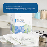 McKesson Perry Performance Plus McKesson 20-2065N Perry Performance Plus Polyisoprene Surgical Glove, Size (CS/200)