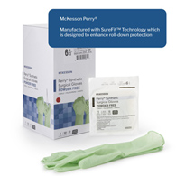McKesson Perry Performance Plus McKesson 20-2065N Perry Performance Plus Polyisoprene Surgical Glove, Size (CS/200)