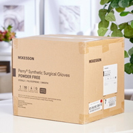 McKesson Perry Performance Plus McKesson 20-2070N Perry Performance Plus Polyisoprene Surgical Glove, Size 7 (BX/50)