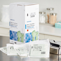 McKesson Perry Performance Plus McKesson 20-2080N Perry Performance Plus Polyisoprene Surgical Glove, Size 8 (CS/200)