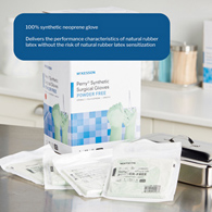 McKesson Perry Performance Plus McKesson 20-2085N Perry Performance Plus Polyisoprene Surgical Glove, Size (BX/50)