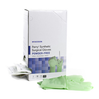 McKesson Perry Performance Plus McKesson 20-2090N Perry Performance Plus Polyisoprene Surgical Glove, Size 9 (BX/50)
