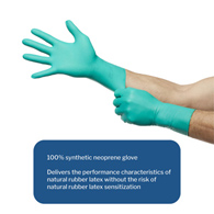 McKesson Perry Performance Plus McKesson 20-2575N Perry Performance Plus Polychloroprene Surgical Glove, Size (BX/50)