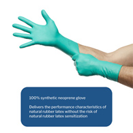 McKesson Perry Performance Plus McKesson 20-2580N Perry Performance Plus Polychloroprene Surgical Glove, Size (BX/50)