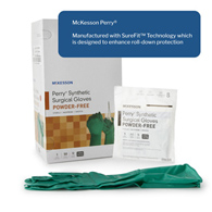 McKesson Perry Performance Plus McKesson 20-2580N Perry Performance Plus Polychloroprene Surgical Glove, Size (CS/200)