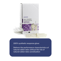 McKesson Perry Synthetic Surgical Gloves McKesson 20-2660N Perry Synthetic Surgical Gloves Polychloroprene (BX/50)