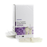 McKesson Perry Synthetic Surgical Gloves McKesson 20-2680N Perry Synthetic Surgical Gloves Polychloroprene (BX/50)