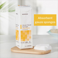 McKesson 22082000 Medi-Pak Non-Sterile Gauze Sponges-5000/Case