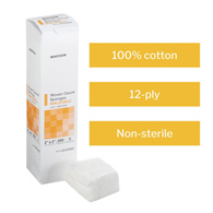 McKesson 22122000 Gauze Sponge, 2 x 2 in (CS/8000)