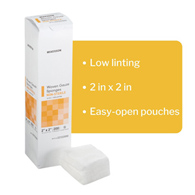 McKesson 22122000 Gauze Sponge, 2 x 2 in (CS/8000)