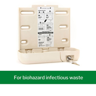 McKesson Prevent McKesson 2240-McKesson Prevent Sharps Collector Bracket, Brackets & Cabinets (CS)