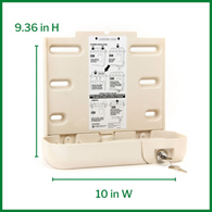McKesson Prevent McKesson 2240-McKesson Prevent Sharps Collector Bracket, Brackets & Cabinets (CS)