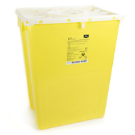 McKesson Prevent McKesson 2259 Prevent Chemotherapy Sharps Container, 12 gal, 20.8 x 17.3 x 13 in (CS/8)