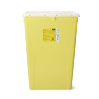 McKesson Prevent McKesson 2260 Prevent Chemotherapy Sharps Container, 18-gal, 24.6x 17.3 x 13 in (EA/1)