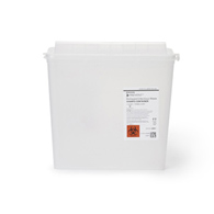 McKesson Prevent McKesson 2261 Prevent Sharps Container, 1-1/4 gal, 10-3/4 x 10-1/2 x 4-3/4 in (CS/20)