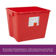 McKesson Prevent McKesson 2266 Prevent Sharps Container, 8 gal, 13-1/2 x 17.3 x 13 in, Receptacles (EA/1)
