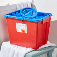 McKesson Prevent McKesson 2266 Prevent Sharps Container, 8 gal, 13-1/2 x 17.3 x 13 in, Receptacles (EA/1)