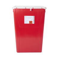 McKesson Prevent McKesson 2268 Prevent Sharps Container, 18 gal, 24.6 x 17.3 x 13 in, Receptacles (EA/1)