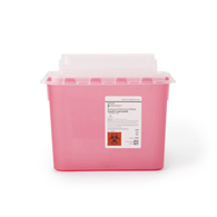 McKesson Prevent McKesson 2269 Prevent Two-Piece Sharps Container, 5.4 Quart, 11 x 12 x 4-3/4 in (CS/20)