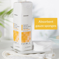McKesson 22802000 Medi-Pak Non-Sterile Gauze Sponge-5000/Case