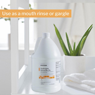 McKesson McKesson 23-A0013 Hydrogen Peroxide Antiseptic, 1-gal Bottle, First Aid Supplies (CS/4)