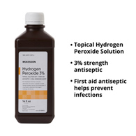 McKesson 23-D0012 Hydrogen Peroxide-12/Case