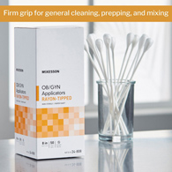 McKesson 24-808 Rayon-Tipped OBGYN Applicators-500/Case