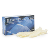 Trilon 2000 PF with MC3 McKesson 25-950-Trilon 2000 PF with MC3 Stretch Vinyl Standard Cuff Length Exam Glove (CS/1000)