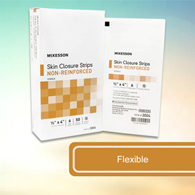 McKesson 3004-McKesson Non-Reinforced Skin Closure Strip, 1/2 x 4 in., Skin Closure Strips (CS)