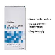 McKesson 3009 Skin Closure Reinforced Strip, (CS/200)