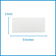 McKesson 3011-McKesson Skin Closure Reinforced Strip, 1 X 5 Inch, Skin Closure Strips (BX)