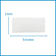 McKesson 3011 Skin Closure Reinforced Strip, 1 x 5 in Closure (CS/100)