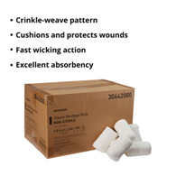 McKesson 30642000 Medi-Pak Non-Sterile Conforming Bandage-100/Case