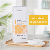 McKesson 33122000 Medi-Pak Non-Sterile Gauze Sponges-4000/Case