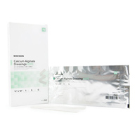McKesson 3560-McKesson Calcium Alginate Dressing with Silver, 3/4 x 12 Inch, Silver Dressings