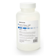 McKesson 37-6260-McKesson Sterile Water Irrigation Solution, 250 mL Bottle, Solutions (CS)