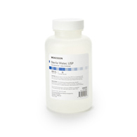 McKesson 37-6260-McKesson Sterile Water Irrigation Solution, 250 mL Bottle, Solutions (CS)