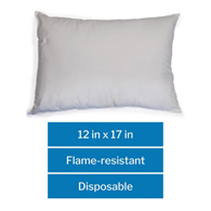 McKesson 41-1217-M Disposable Bed Pillow, Medium Loft (CS/24)
