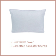 McKesson 41-1724-M-McKesson Disposable Bed Pillow, Pillows (CS) - McKesson Disposable Bed Pillow