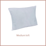McKesson 41-1724-M-McKesson Disposable Bed Pillow, Pillows (CS) - McKesson Disposable Bed Pillow