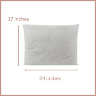 McKesson 41-1724-S Disposable Bed Pillow, Standard Loft (CS/12)
