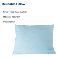 McKesson 41-2026-LTD-McKesson Reusable Bed Pillow, Pillows (CS) - McKesson Reusable Bed Pillow