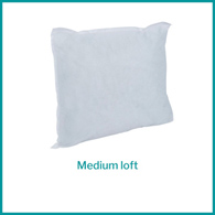 McKesson 41-2026-M Disposable Bed Pillow, Medium Loft (CS/12)