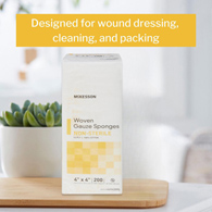 McKesson 44162000 Non-Sterile Gauze Sponge, 4 x 4 in (CS/2000)