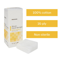 McKesson 44162000 Medi-Pak Non-Sterile Gauze Sponges-200/Pack