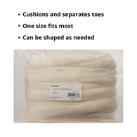 McKesson 48129-McKesson Lamb's Wool, 1 lb., Ankle Braces & Foot Supports